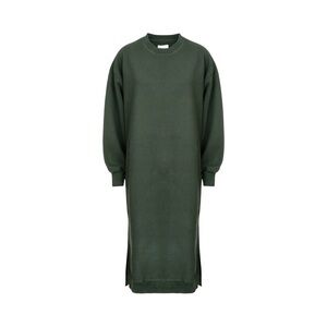 Âme Antwerp Dancy Sweatshirt Maxi Dress in Bistrot Green - Size oversized M